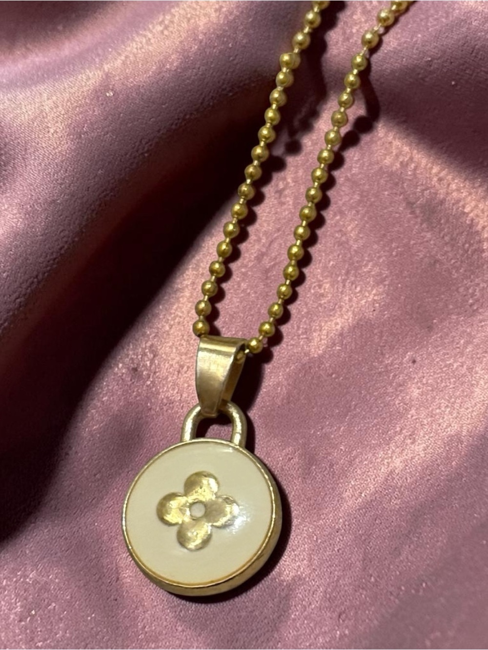 Louis Vuitton Upcycled LV charm toggle necklace - Picture 1 of 6